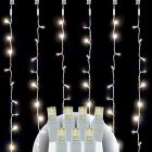 20 Light Warm White 5MM Curtain Lights