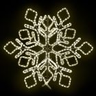 36" Star Snowflake - Warm White