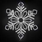 24" Winter Snowflake - Pure White