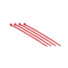 4" Red Zip Ties - Bag of 100