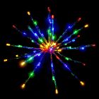 12" Silver Twinkle Starburst - Multi-colored LED lights