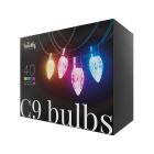 Twinkly RGB C9 Lights - 40L - Green Wire - Gen II - IP44