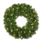 24" Deluxe Oregon Fir Wreath