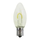 LED christmas bulb white